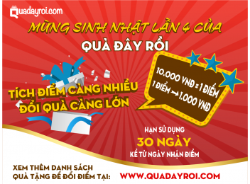 Chương trình  “TÍCH ĐIỂM CÀNG NHIỀU – ĐỔI QUÀ CÀNG LỚN”